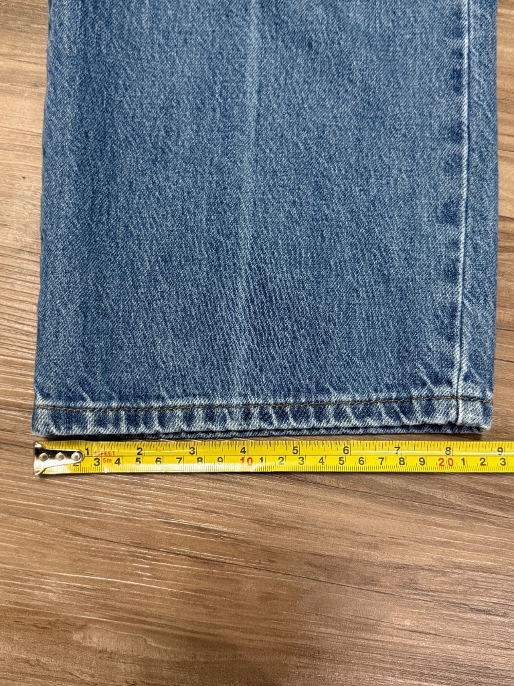 FRAME Le Jane High Rise Straight Leg Jeans Mariner Sz 30 $288 Retail - Picture 10 of 12